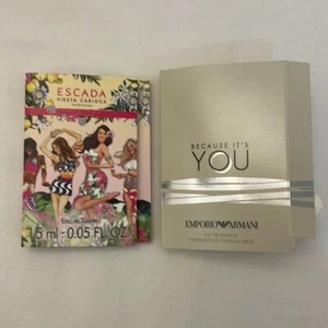 New Escada Fiesta Carioca & Emporio Armani Because It's You Women's Perfume  - Picture 1 of 3