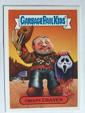 Garbage Pail Kids Sticker Revenge Of Oh The Horror-Ible 10b Creepy Craven Scream