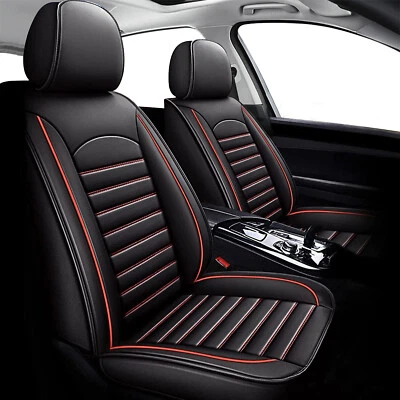 Fundas de asiento delanteras y traseras de cuero sintético 5 asientos almohadilla de cojín para Mazda CX-7 2007-2012 Foto 1 de 4