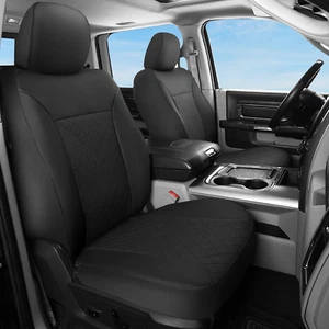Front Car Seat Covers Customized Fit Dodge Ram 1500 2500 3500 Trucks Seat Protec - Picture 1 of 8