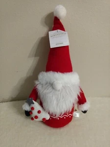 Wondershop 14” Gnome Red Santa with Christmas Tree New with Tag - Picture 1 of 7