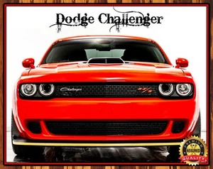 Dodge Challenger - R/T - Widebody- Metal Sign 11 x 14 - Picture 1 of 4