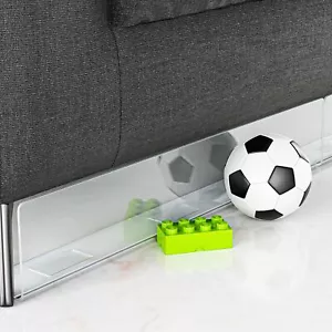 Apocallis Transparent Toy Blocker For Under Furniture Under Couch Blocker 4" H - Picture 1 of 7