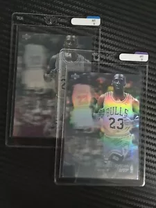 1991-92 mazzo superiore x2 ologramma Michael Jordan #AW4 - Taby Card™ MT9, MT 9 - Foto 1 di 3