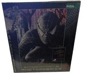 NEW Black Spider Man 3 Photomosaics 300 Jigsaw Pieces Buffalo Games 2007 - Picture 1 of 2