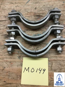 Medium Pipe Clamp Fig 212 Style Stainless Steel For Pipe Size 3" (3.5" O.D.) - Picture 1 of 12