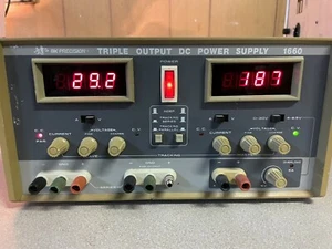 BK PRECISION TRIPLE OUTPUT DC POWER SUPPLY 1660 - Picture 1 of 4