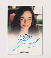 KATIE CARR AUTOGRAPH 2010 HEROES "CAITLIN" AUTO RITTENHOUSE ARCHIVES RARE CARD
