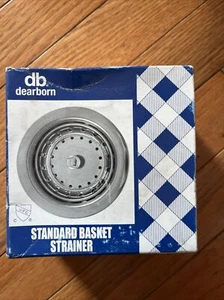 Dearborn 10 Standard Basket Strainer Stainless steel body and basket 10d03 5/18 - Picture 1 of 8