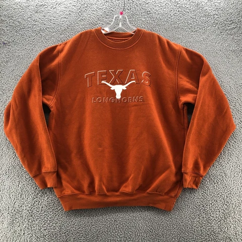 Vintage Texas Longhorns Sweater Mens Extra Large Soffe Pullover Sweatshirt NCAA Cover