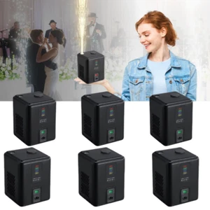 6X350W Cold Spark Fireworks Machine Cold Sparklers Fountain Maker Wedding Party - Picture 1 of 9
