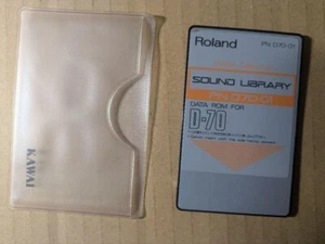 Roland PN-D70-01 Sound Library Data Rom Card for D-70 from Japan - Picture 1 of 1
