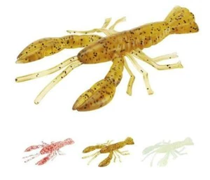 30PCS Soft Lure Luminous Fishing Lure Shrimp Aritificial Swimbait Worm Bass Jigs - Picture 1 of 15