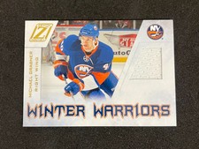 2010-11 Panini Zenith Michael Grabner Winter Warriors Jersey #MG 