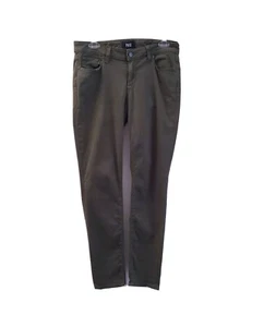 PAIGE Jimmy Jimmy Skinny Green Jeans Sz 26" Cotton Blend Lower Rise 8.25" - Picture 1 of 3