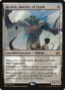 Magic The Gathering MTG KOZILEK, BUTCHER OF TRUTH Modern Masters 2015 NM - Picture 1 of 1
