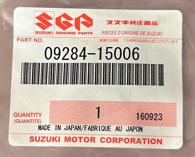 Nuevo sello antipolvo OEM Suzuki 09284-15006 Foto 1 de 2