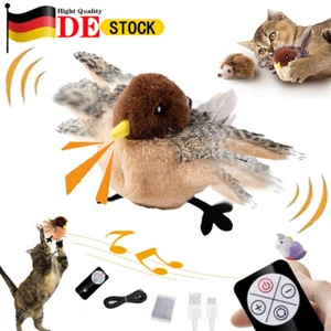 Profi Elektrisch Katzenspielzeug interaktives Vogel Katze Spielzeug 2025 HOT!! - Bild 1 von 15