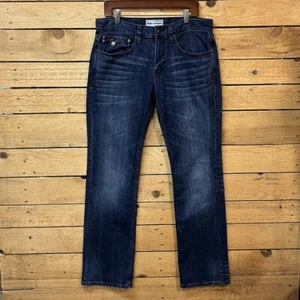 Pantalones de mezclilla para hombre Jimmy Taverniti Air antiexposición talla 33 lavado oscuro - Imagen 1 de 13