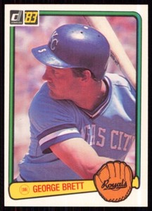 1983 Donruss George Brett Kansas City Royals #338