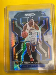 DA7231 2021-22 Panini Prizm Prizms Hyper #286 Aaron Wiggins - Imagen 1 de 2