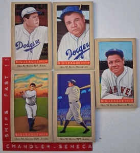 (5) BABE RUTH Very Scarce HELMAR CARAMEL CORN Baseball Cards - Picture 1 of 1