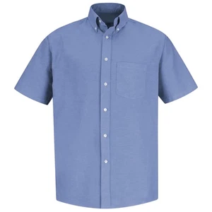 Red Kap Men's Short Sleeve Executive Oxford Dress Shirt - Picture 1 of 14