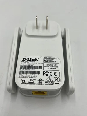 D-Link DAP-1530 AC750 Dual Band Wi-Fi Range Extender Repeater with Ethernet Port - Image 1 of 4