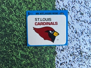 1978 Fleer Football St Louis Cardinals Team Action Logo Sticker - Picture 1 of 2