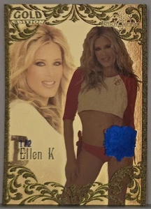 Ellen K #1 of 2 Made ~ 2007 Gold Edition Blue Foil Card ~ 25 Years H98 - Bild 1 von 2