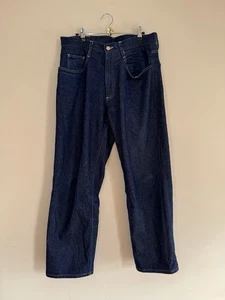 Randy's Garments Wide Leg Denim Jeans Indigo Size 32 Made in New York - Picture 1 of 6