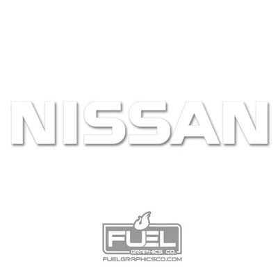 For Nissan Frontier Air Dam Premium Vinyl Decal - 11.375" wide x 1.875 in tall - Image 1 of 2