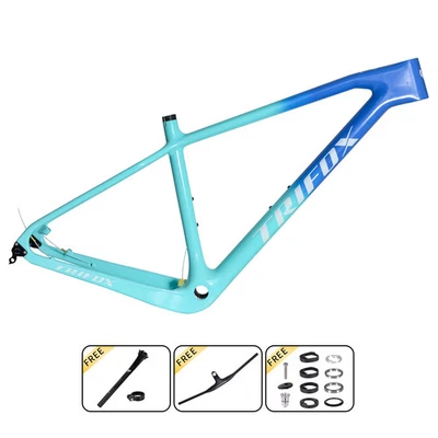 Carbon Mountain Bicycle Frame Internal Cable Rounting Frameset 148/142/135mm - Image 1 of 4