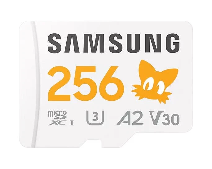 Samsung Sonic Pro Plus 256Gb V30 A2 Microsd Memory Card And Adapter - Image 1 of 1