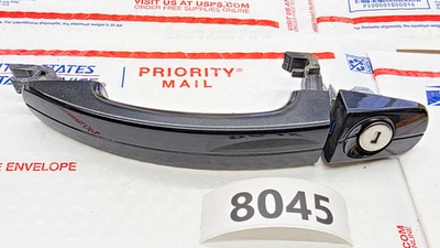 2012-2018 Ford Focus Sedan Front Left LH Side Exterior Door Handle Tuxedo Black - Image 1 of 4