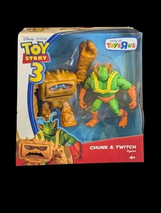 Toy Story 3 Chunk and Twitch Figures 2-Pack Toys R Us Sealed Rare - Picture 1 of 7