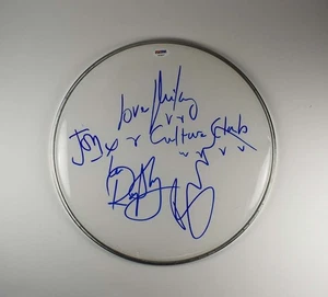 Culture Club Band Autographed Signed Drumhead Certified Authentic PSA/DNA COA - Picture 1 of 2