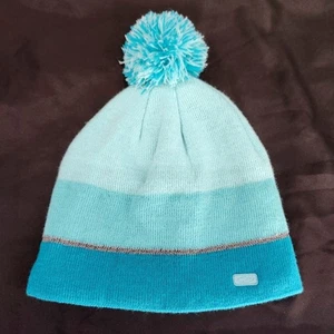 Champion NWT Venture Warm Beanie One Size Teal Reflective Winter Ski Outdoors - Picture 1 of 9