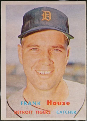 1957 Topps Baseball Frank House #223 - Image 1 of 2