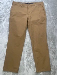 Vineyard Vines Herren Performance Golfhose Größe 36x30 dehnbar braun karamell - Bild 1 von 8