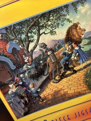 THE WIZARD OF OZ Jigsaw Puzzle Scott Gustafson 1000 Piece by Suns Out - Image 1 of 2