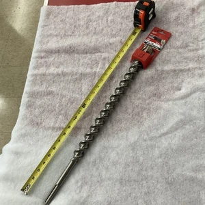 Milwaukee 1-3/8 X 23 Inch 4 Cutter SDS Max Solid Carbide 48-20-8480 - Picture 1 of 5