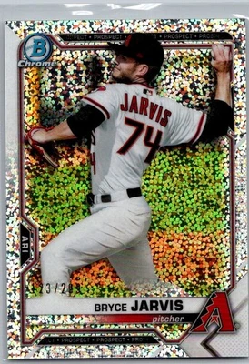 2021 Bowman Chrome Prospects Speckle Refractor /299 Bryce Jarvis #BCP-44 - Image 1 of 2