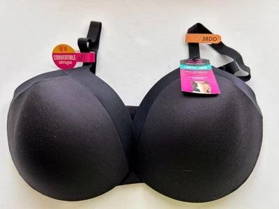 Sujetador Maidenform talla 38DD 40D NUEVO con aros 9436 convertible negro o beige Foto 1 de 4