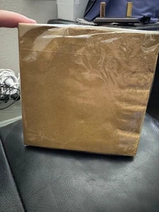 Touch of Color Glittering Gold Dinner Napkins 50 Ct 3 Ply 12-7/8" x 12-7/8" New! - Picture 1 of 2