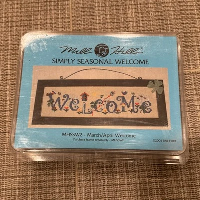 Mill Hill Simply Seasonal Welcome March/april Welcome MHSSW2 (2004) - Image 1 of 3