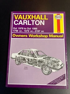 Vauxhall Carlton 1978 to 1986 Haynes Manual - Picture 1 of 2