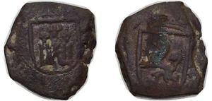 Spain 1602-1621 8 Maravedis Copper VF - Picture 1 of 1