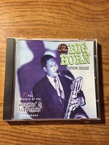 The Big Horn Flying Home CD History Of The Honkin & Screamin Saxophone CD Tested - Foto 1 di 2