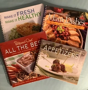 The Pampered Chef Cookbooks - 4 Cookbooks “Free shipping “ - Imagen 1 de 5